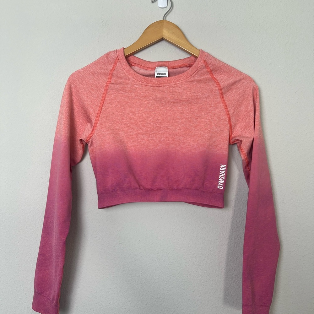 Like new Gym shark workout crop top